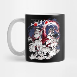 Adapt or Die Terra Anime T-Shirt Celebrating Characters' Adaptations and Survival Skills Mug